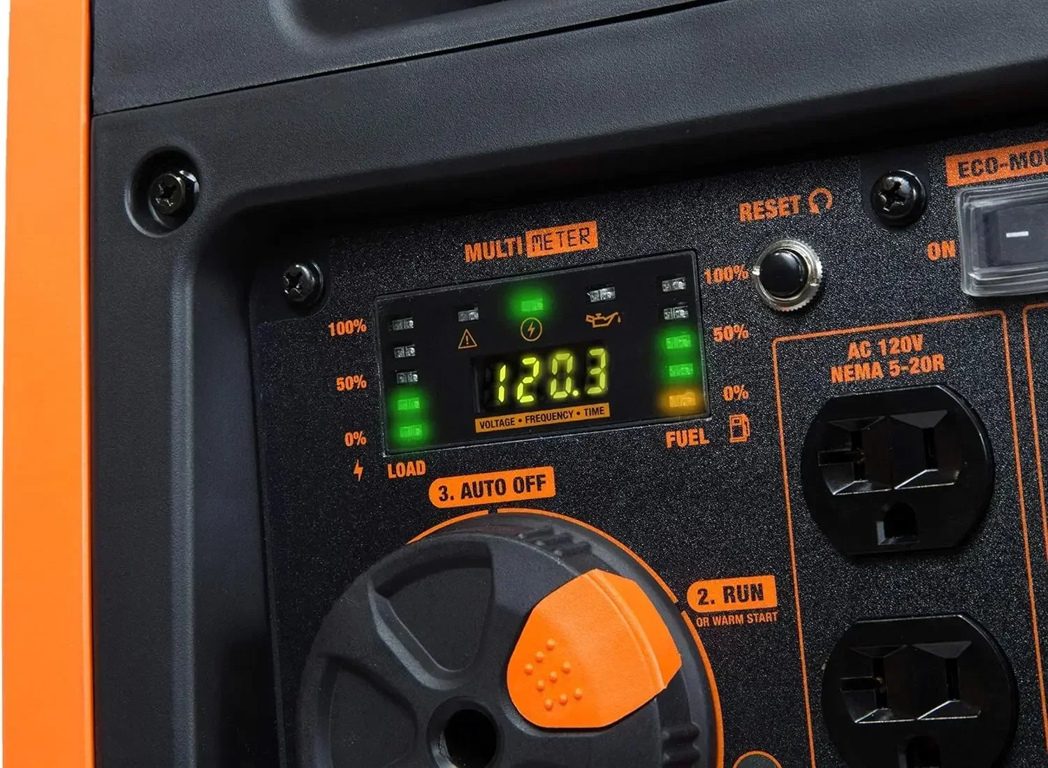 WEN 56380i Super Quiet 3800-Watt RV-Ready Portable Inverter Generator with Fuel Shut-Off and Electric Start USA