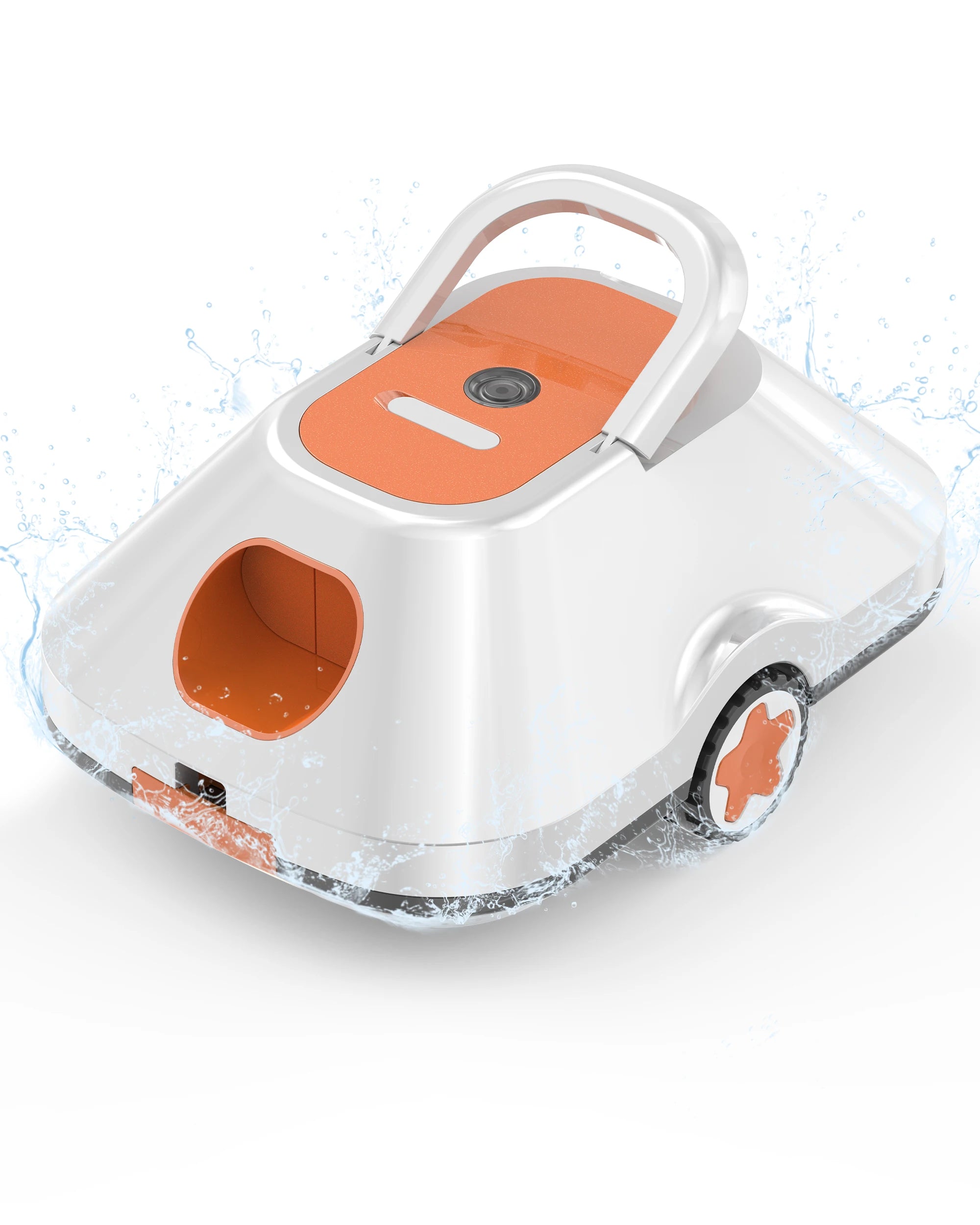 2026 Upgraded Robotic Pool Cleaner/ 210 Mins Runtime/ Smart Path Planning/Auto-Parking Automatic Pool Vacuum for Above Ground/ Inground Pools, 2200 Sq .Ft Coverage
