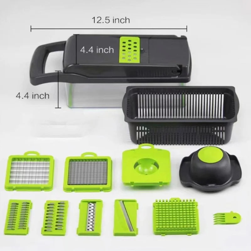 Safe Hand Guard Vegetable Cutter, for Cooking Together. 33x12cm