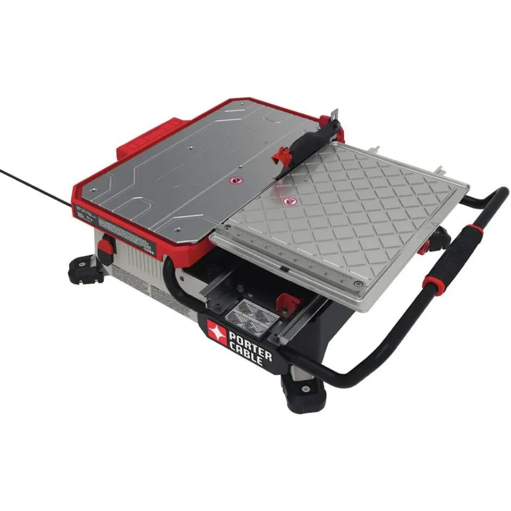 7-Inch Tile Wet Saw with Built-In Cutting Guide (PCE980)