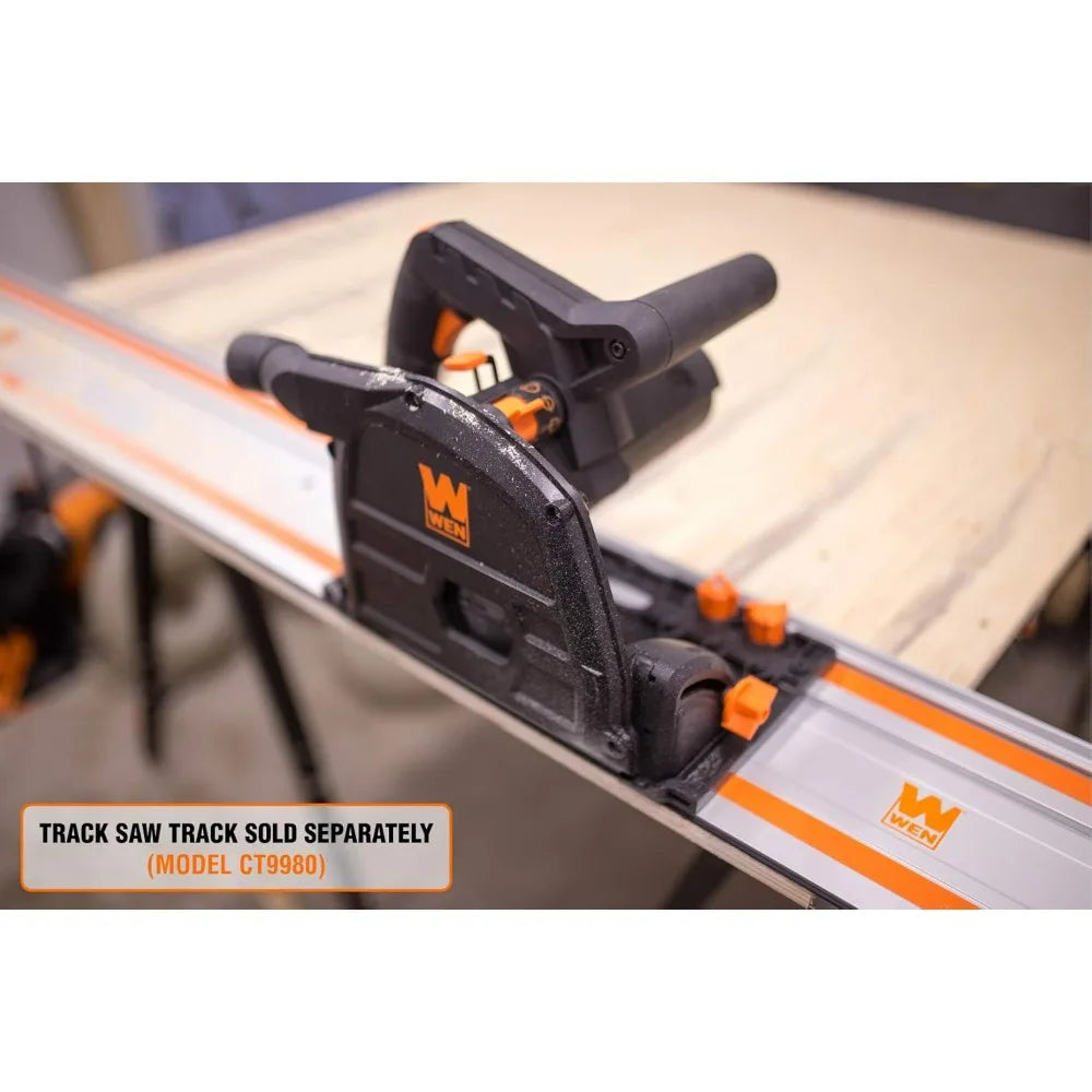 Circular Saw Kit with 100-Inch Guide Rail and Attachments