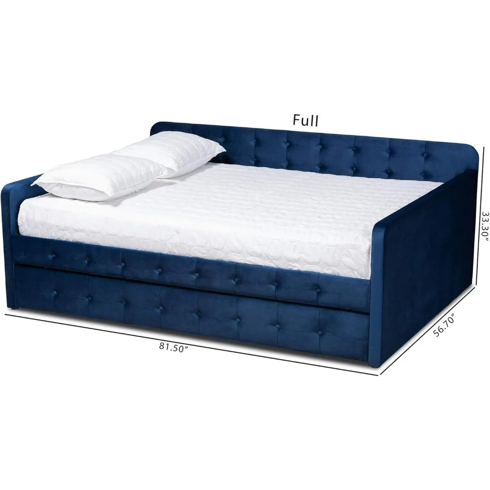 Queen Size Navy Blue Baxton Studio Daybed