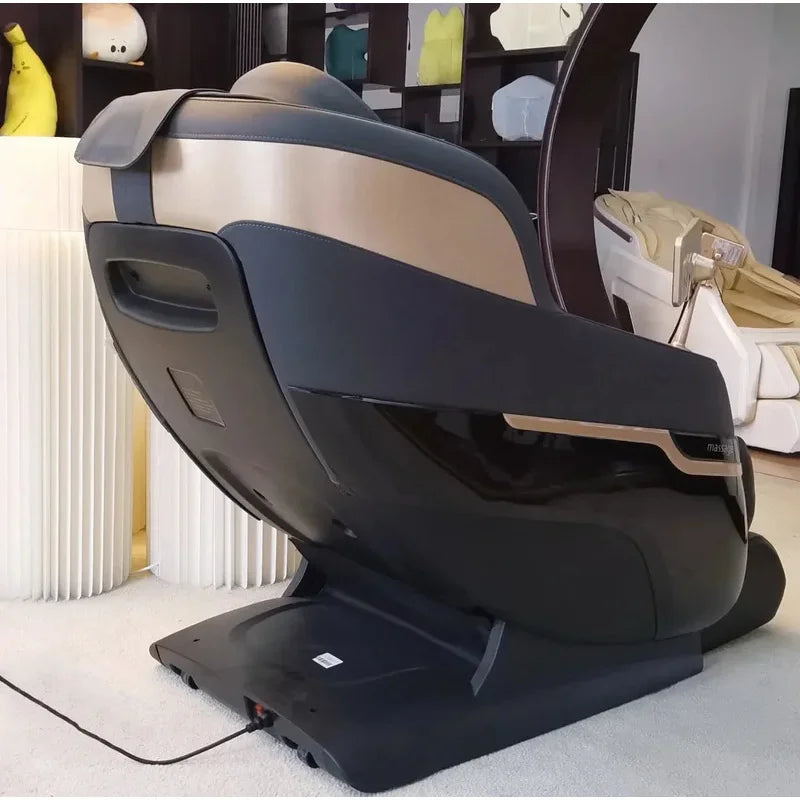 Massage Chair Gravity 3d Calf Full Body Massage Seat Chair Vibrating Smart Terapy 8 Roller