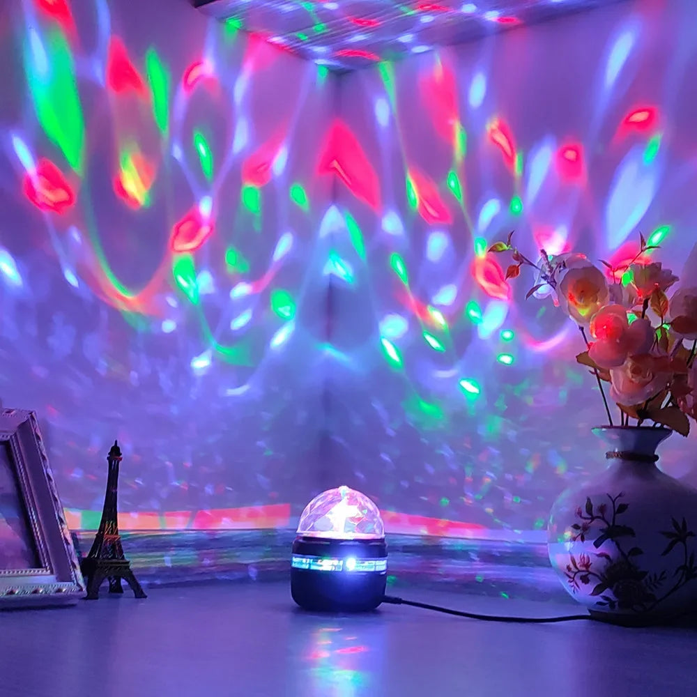 LED Starry Sky Northern Light Projector/ A variety of Styles Projection Lamp with Remote Control /Auto Rotate for Home Party Decor