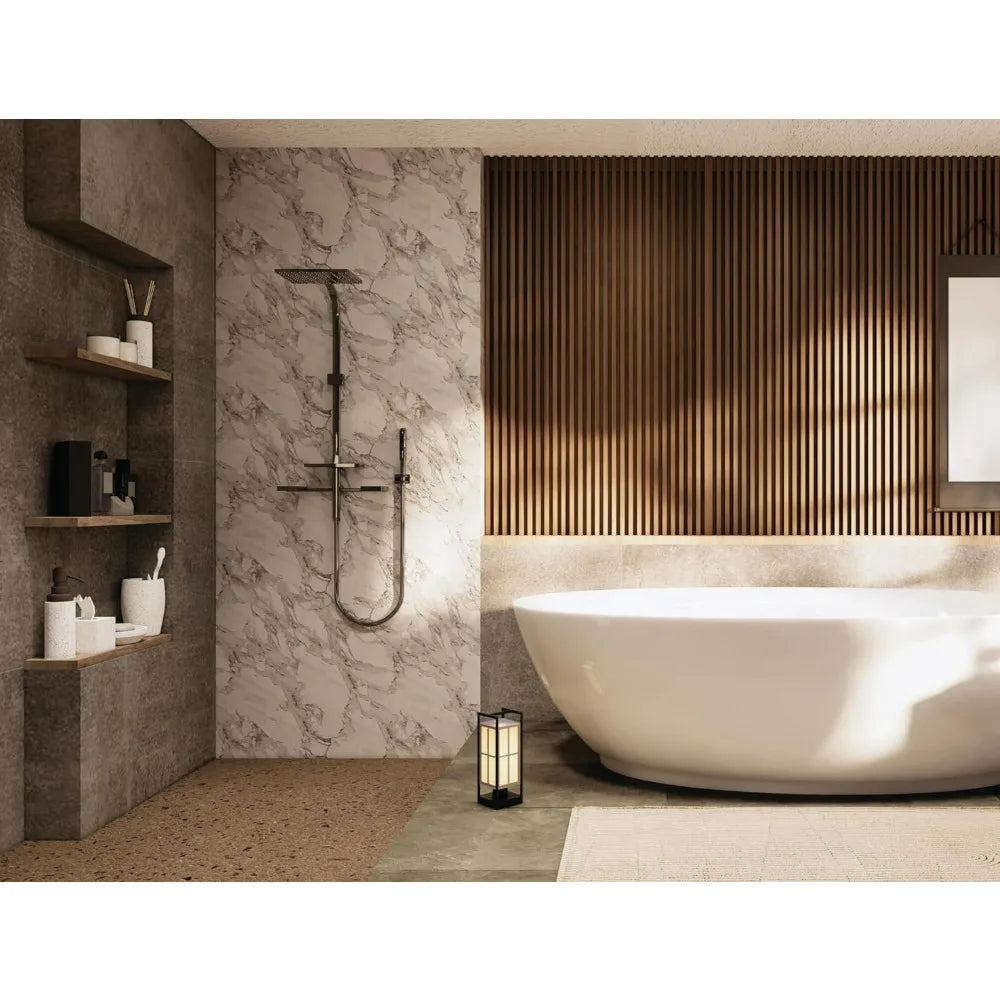 Oak Acoustic Wall Panels/ 4-Pack - 94.49 x 12 - Decorative Soundproof Wood Panels