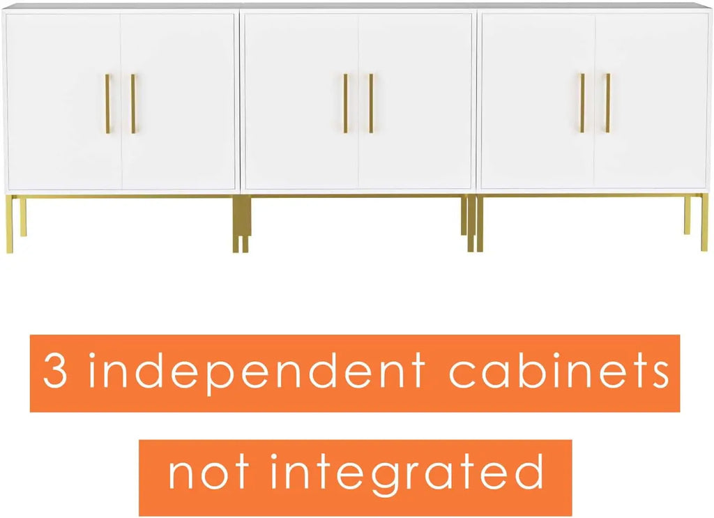 NEW TV Stand for 85 Inch TV, Wood Entertainment Center with Storage Cabinet, TV Cabinet Black, Long Console Table