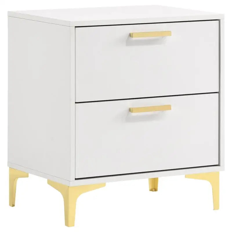 Queen 4-Piece Bedroom Set with Bed, Dresser, Nightstand, and Mirror