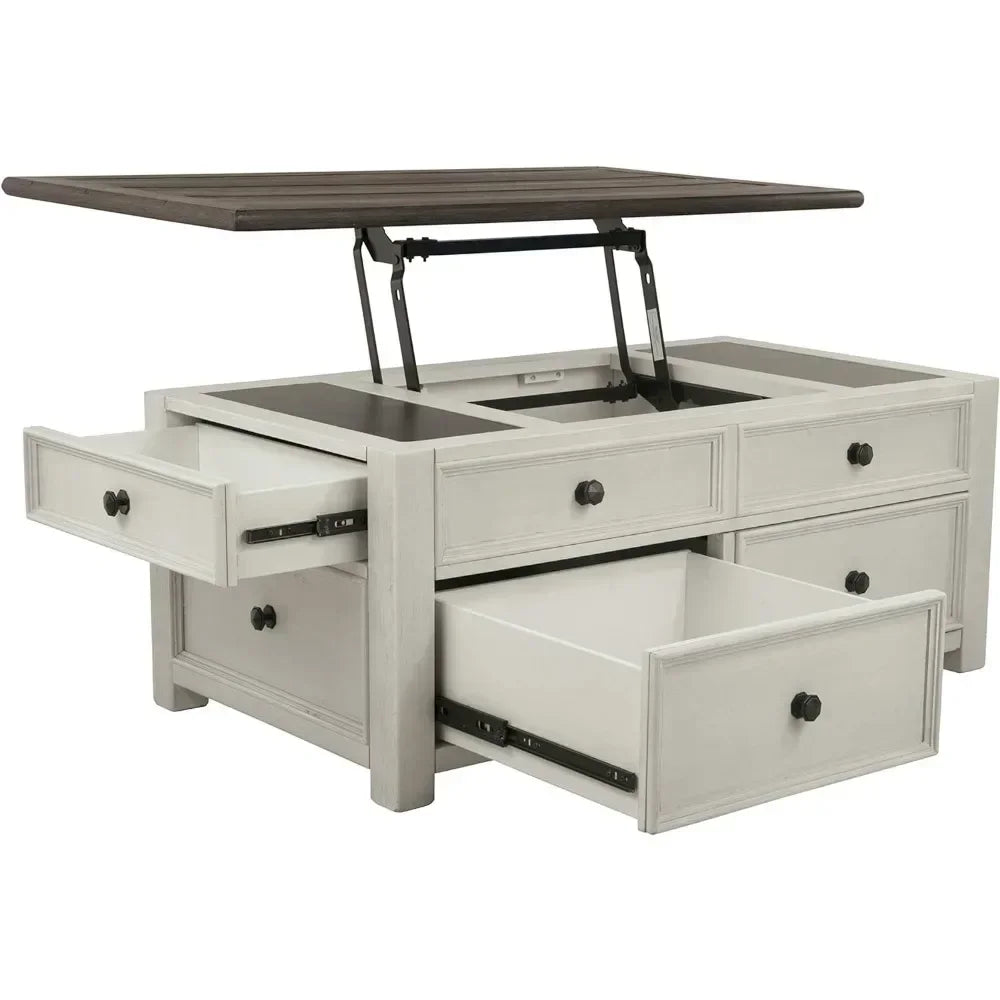 Cute Coffee Table for Living Room Bolanburg Farmhouse Lift Top Coffee Table With Drawers Dining Table