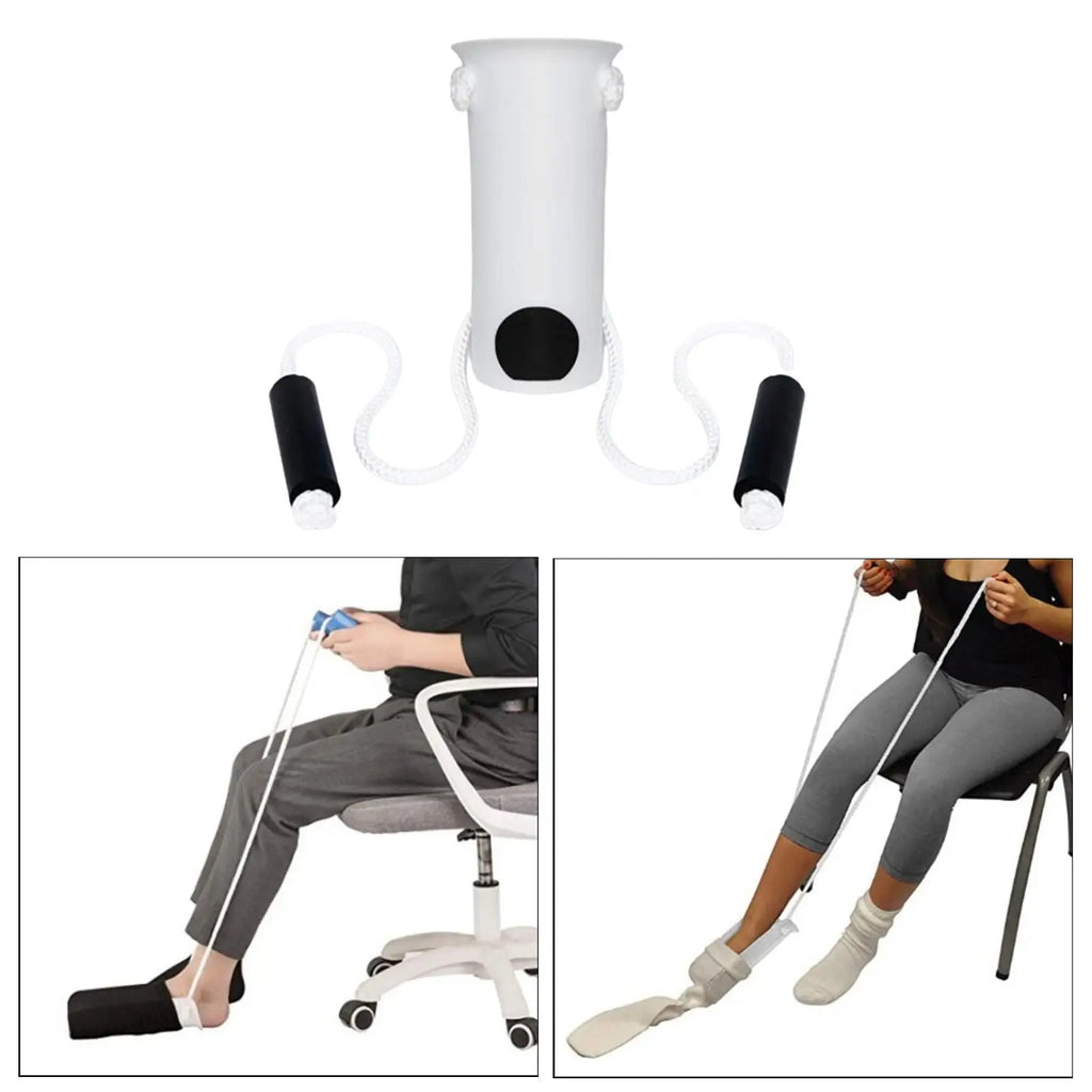 Sock Assist Plastic Sock Donner Dressing Tool Mobility Aid for Putting on Socks for Handicapped Adults