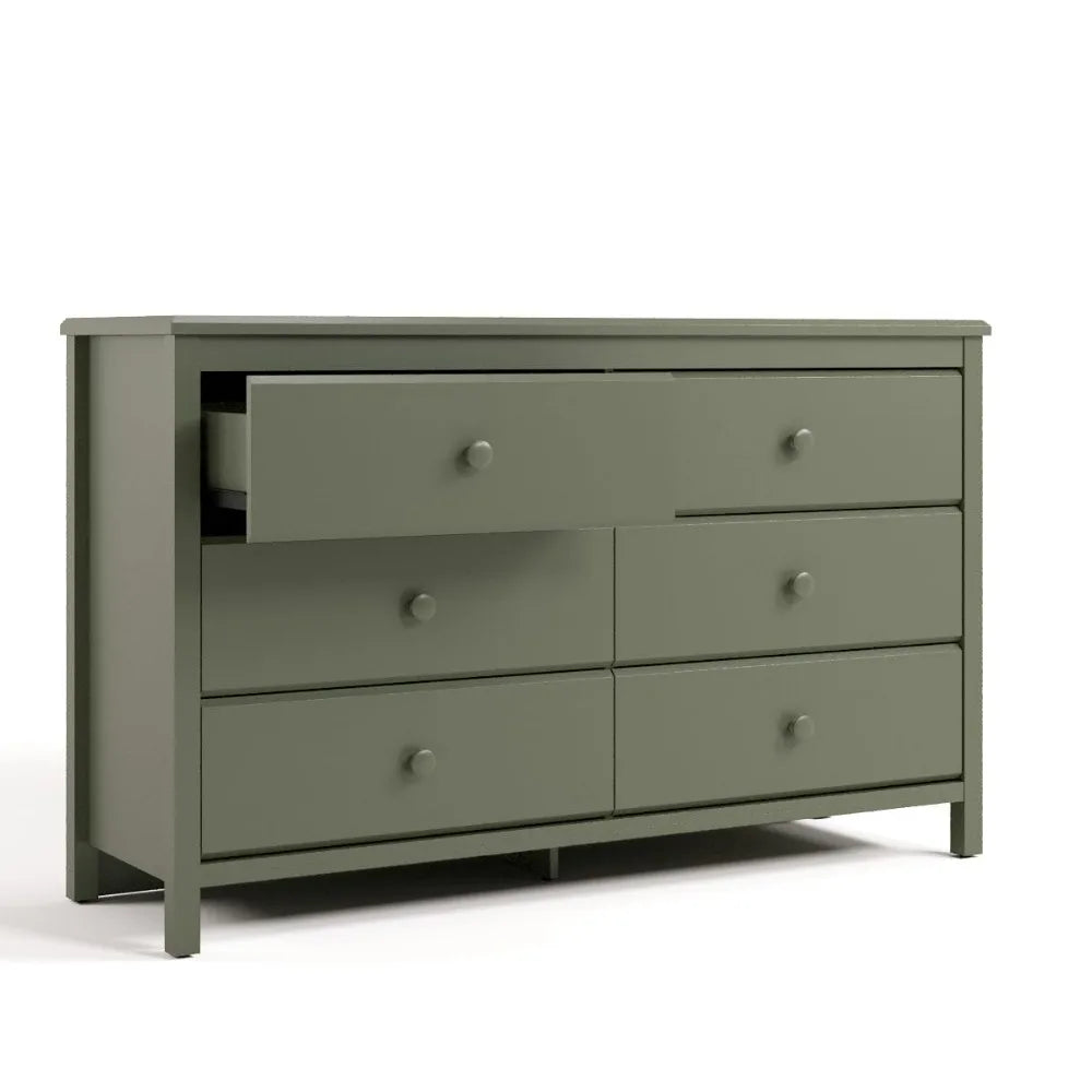 6 Drawer Double Dresser