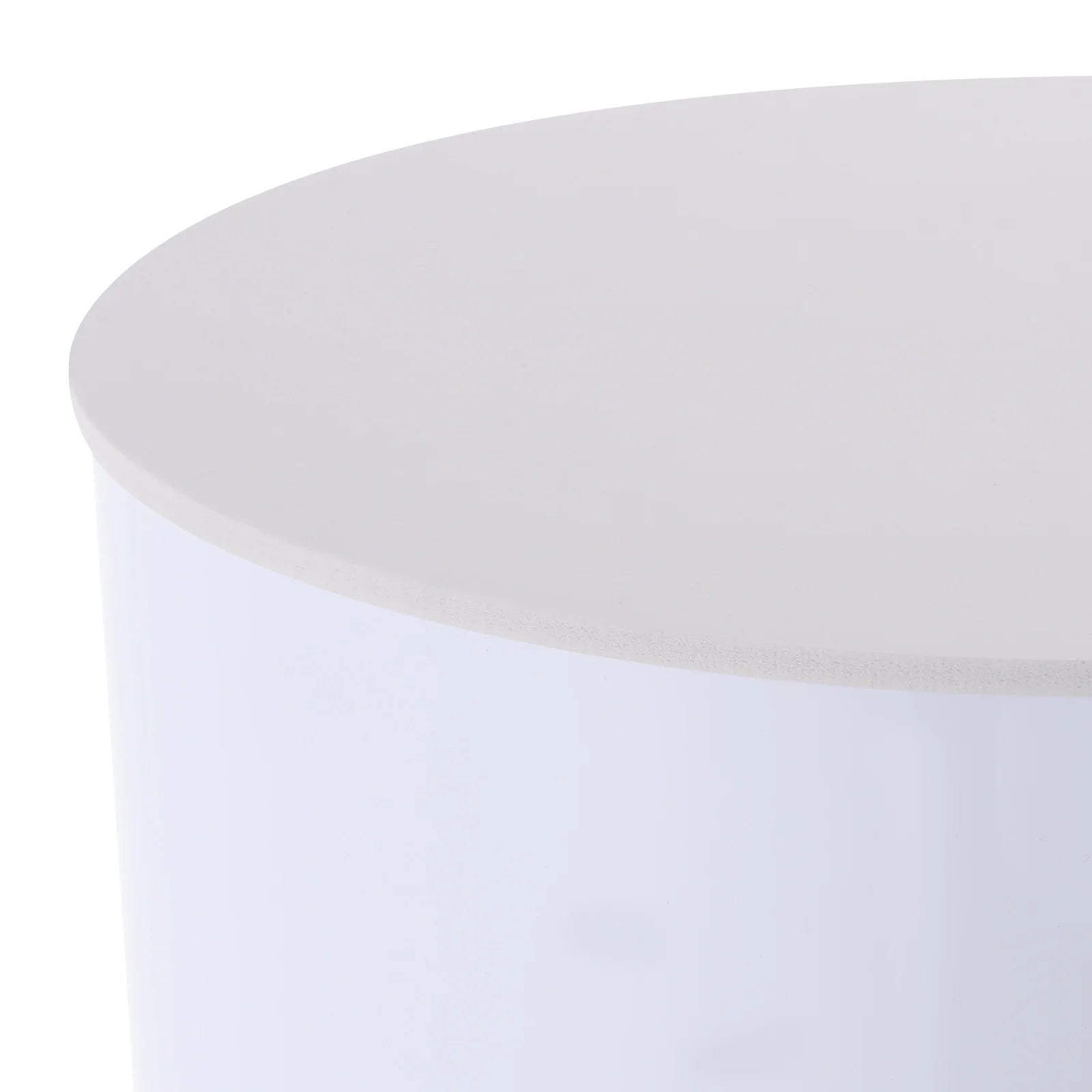 5PCS Round Cylinder Dessert Cake Ornament Table White PVC Round Cylinder Pedestal Stand  Cake Display Stand for Party Wedding