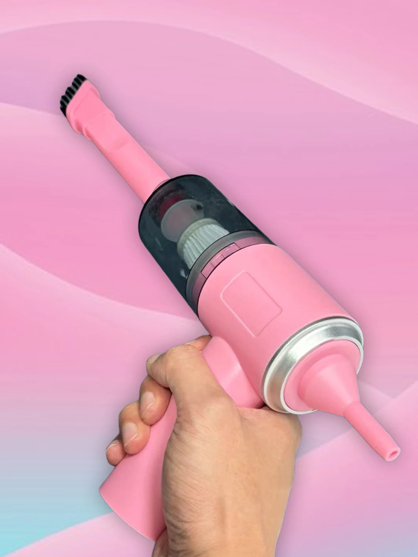 Wireless Hand Held Vehicle Vacuum/ Mini Vacuum Cleaner Super Suction Power/ Can Be Used for Car and Home Cleaning