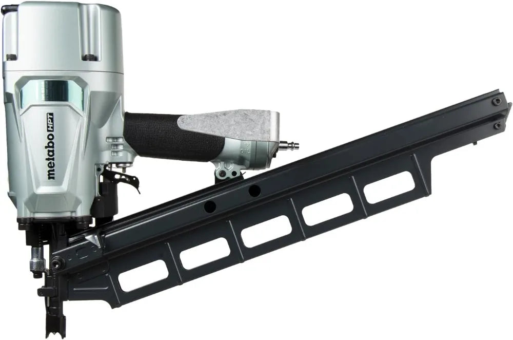 Professional Pneumatic Framing Nailer, 21° Plastic Collated Nails, Selectable Trigger & Rafter Hook for Flooring & Roof Decking
