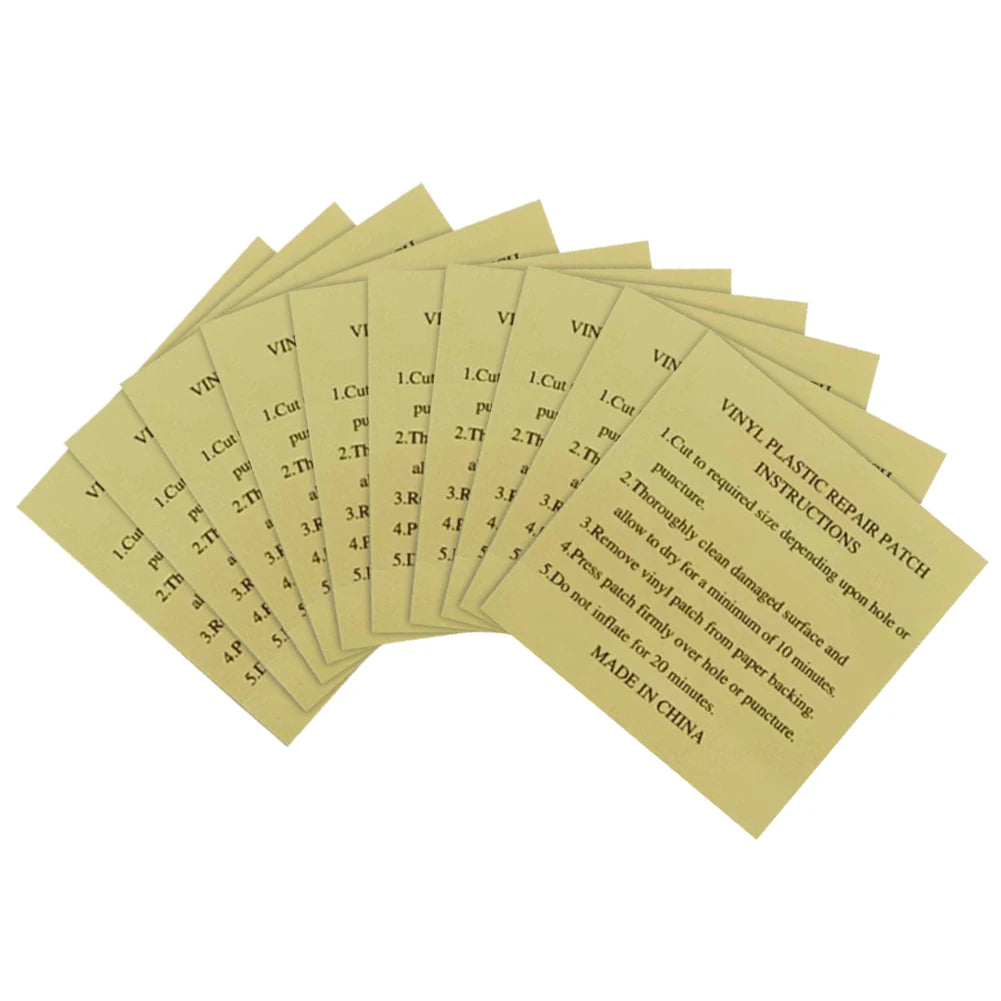 Self-Adhesive Pool Repairing Patches PVC Sticker for Inflatable Boat, Raft, Ring