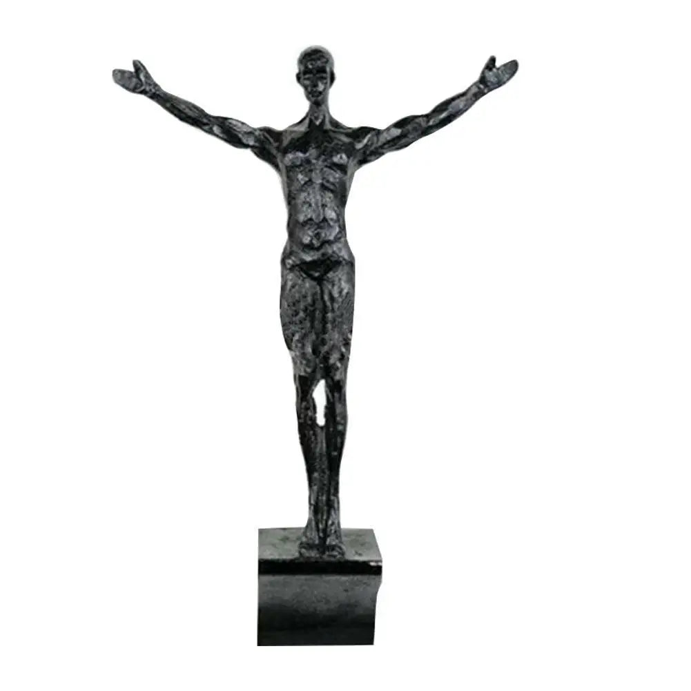 Climbing Athlete Man Art Sports Wall Hanging Ornaments/ Home Figures Miniature Rock Climbing Man/ Resin Sculptures/ Statue