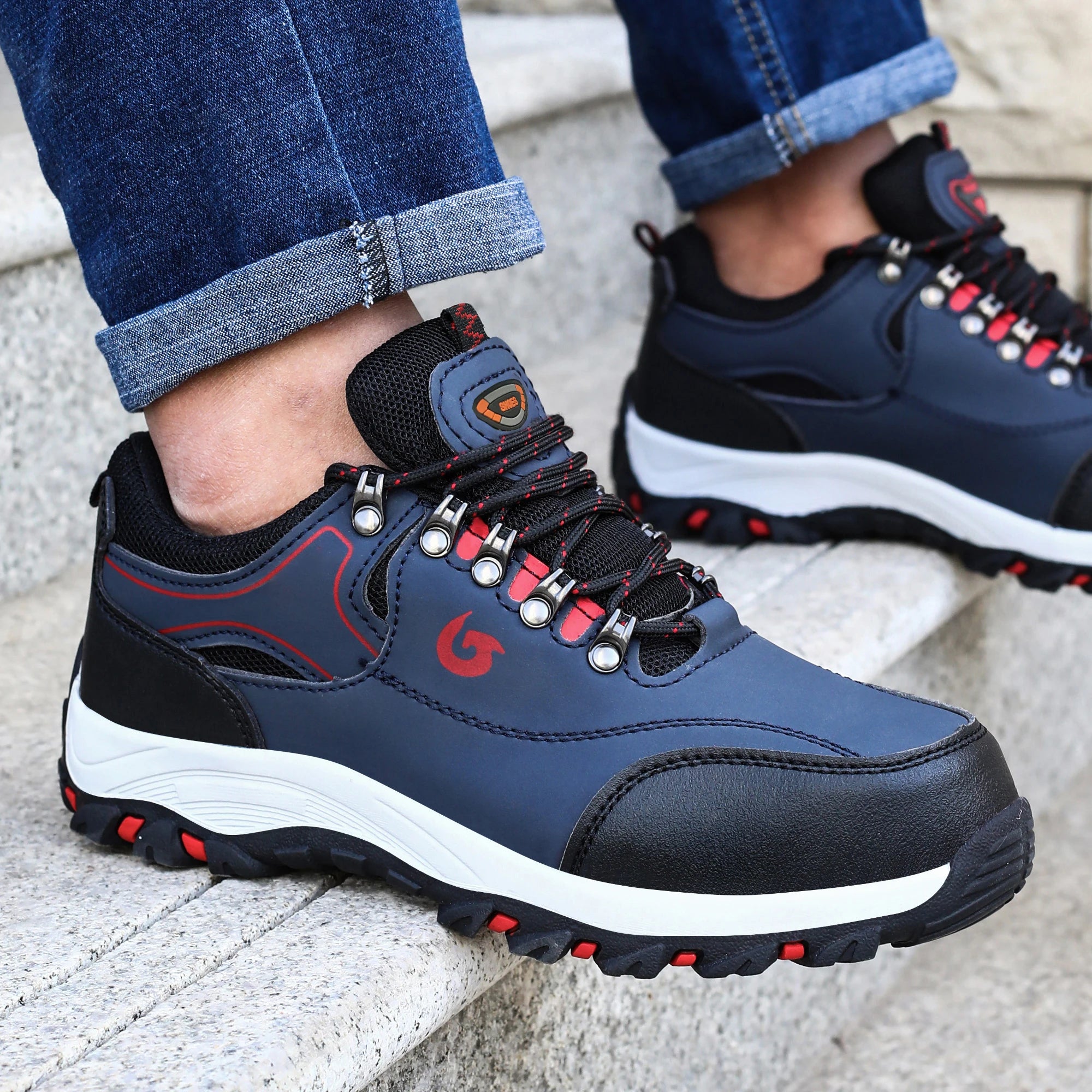 Steel Toe Cap Shoes For Men/ Protective Shoes/ Puncture Proof Safety/Construction Shoes