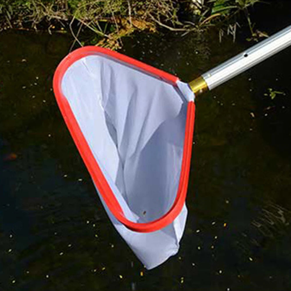 Pool Landing Net Pool Skimmer Net with Aluminum Handle Fine Mesh Pool Net/ Pool Leaf Skimmer Net for Cleaning Swimming Pool