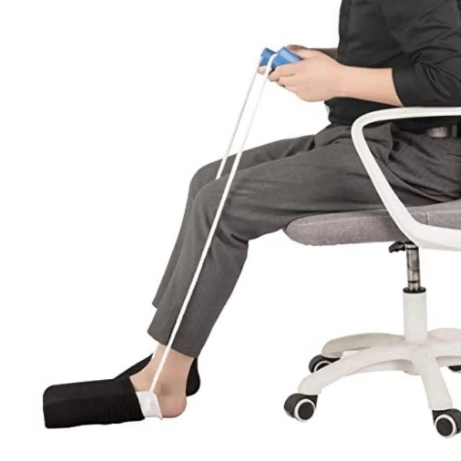 Sock Assist Plastic Sock Donner Dressing Tool Mobility Aid for Putting on Socks for Handicapped Adults