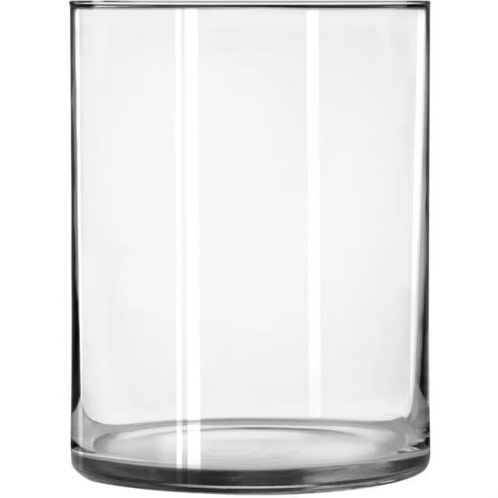 Large Glass Cylinder Vase for Flowers/ Home Decor /Modern Centerpiece Tall Clear Vase/ Wedding Floral Arrangement