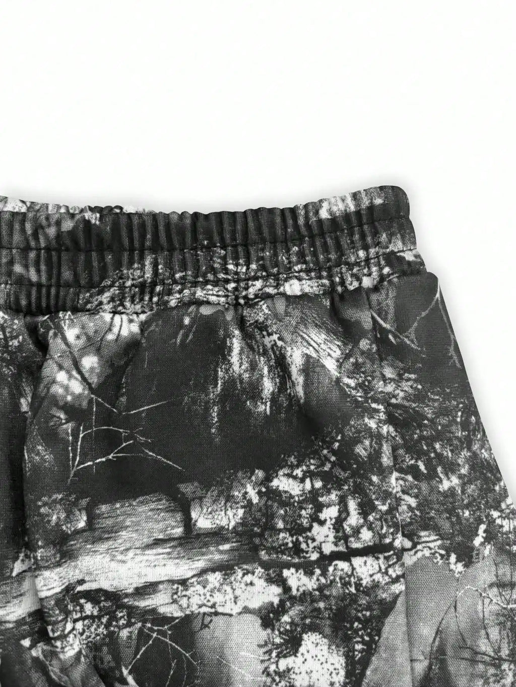 Women's Black Tree Branch Print Velvet Hoodie & Sweatpants 2-Piece Set