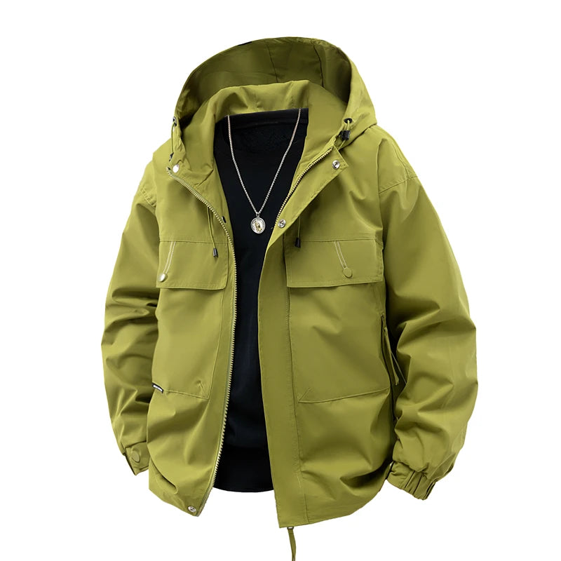 CHRLCK Unisex Hiking Fleece Waterproof Jackets Winter Windbreaker- Outdoor Camping ,Trekking Fishing Jacket/ Windproof Coat Autumn