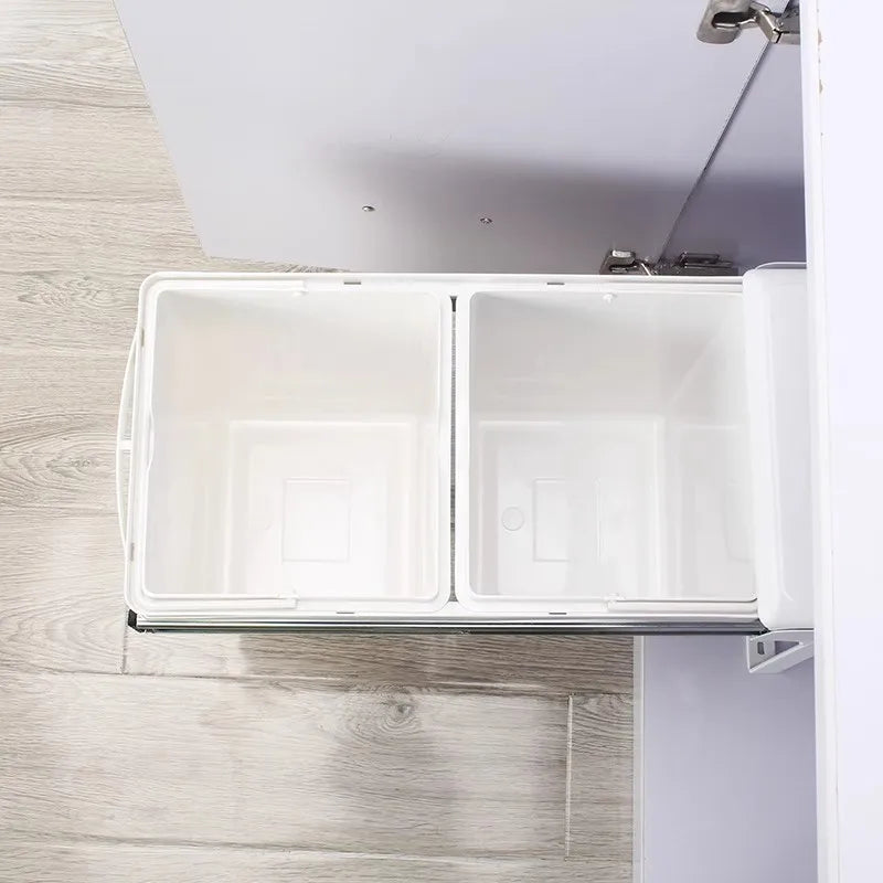Kitchen Sink Trash Can, Large Kitchen Cabinet Recycle Bin, Food Waste Litter Bins, Dustbin Recycling ,Trash Sorting Home Appliance