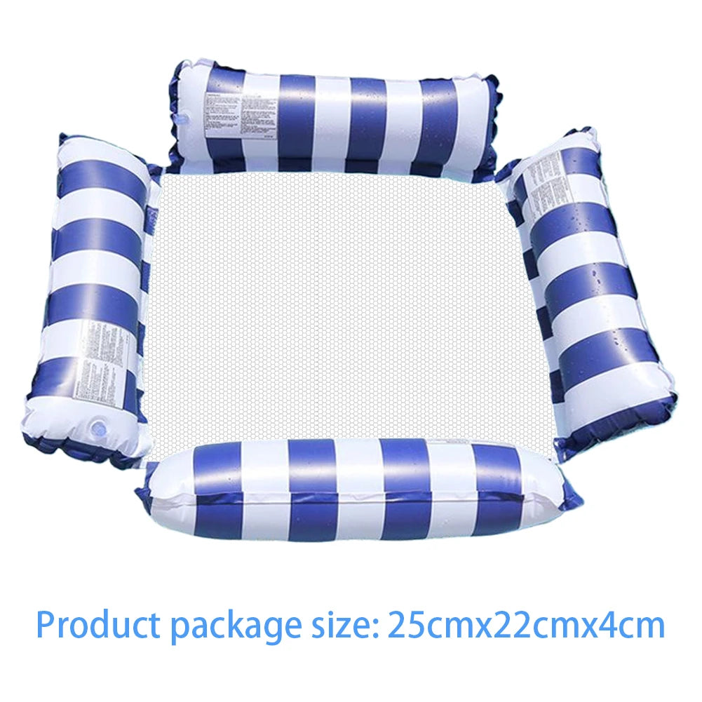 PVC Inflatable Pool Float/ Lounger Chair Swimming Pool/ Floating Water Hammock /Summer Inflatable Sea Mattress /Water Play Equipment