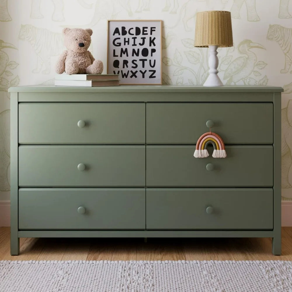 6 Drawer Double Dresser