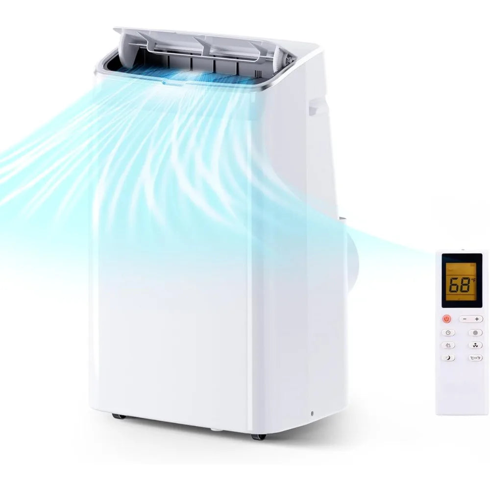 15,000 BTU Portable Air Conditioner, Portable AC Unit with Built-in Dehumidifier and Cooling Fan for Room up to 400 sq.ft