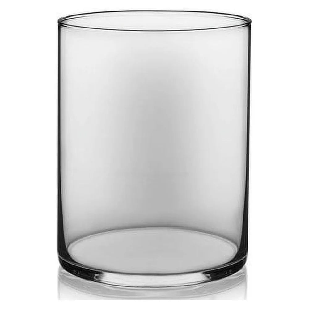 Large Glass Cylinder Vase for Flowers/ Home Decor /Modern Centerpiece Tall Clear Vase/ Wedding Floral Arrangement