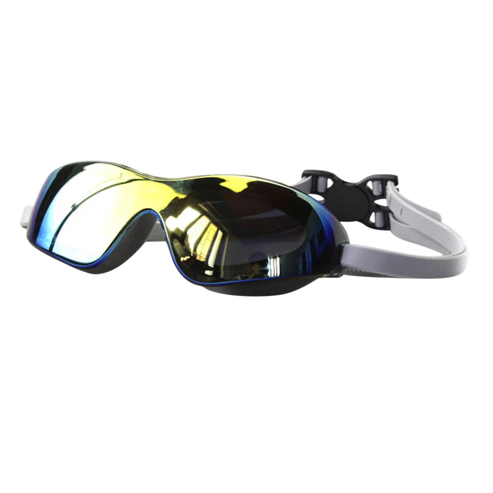 Swimming Goggles/ Adjustable Electroplate Diving Glasses/ No Leaking/ Swim Sports Eyewear for Women, Men ,Youth ,Kids