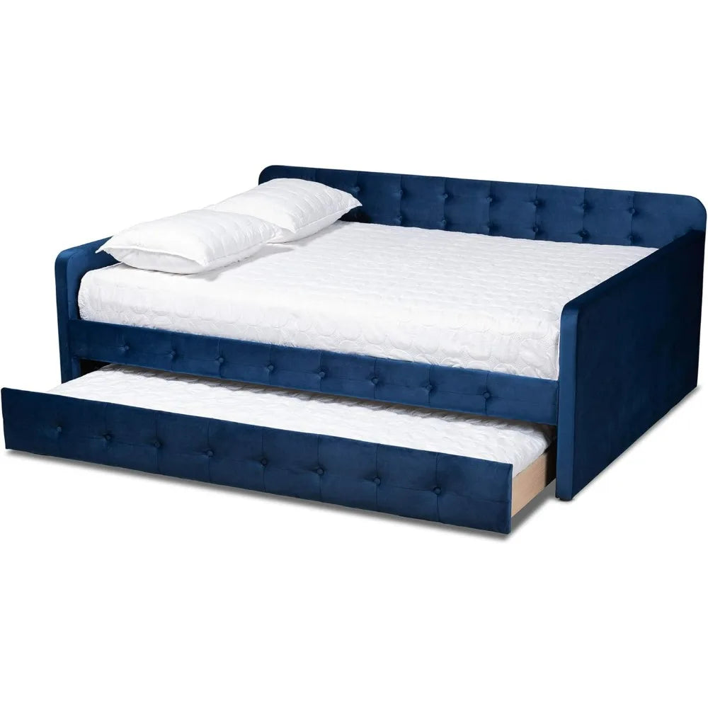 Queen Size Navy Blue Baxton Studio Daybed