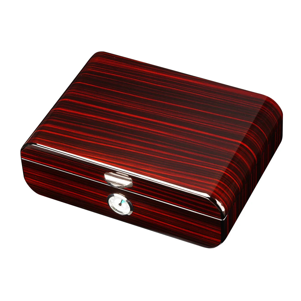 GALINER Cedar Wood Humidor Home Storage Cigar Box With Hygrometer Humidifier Travel Cigar Case