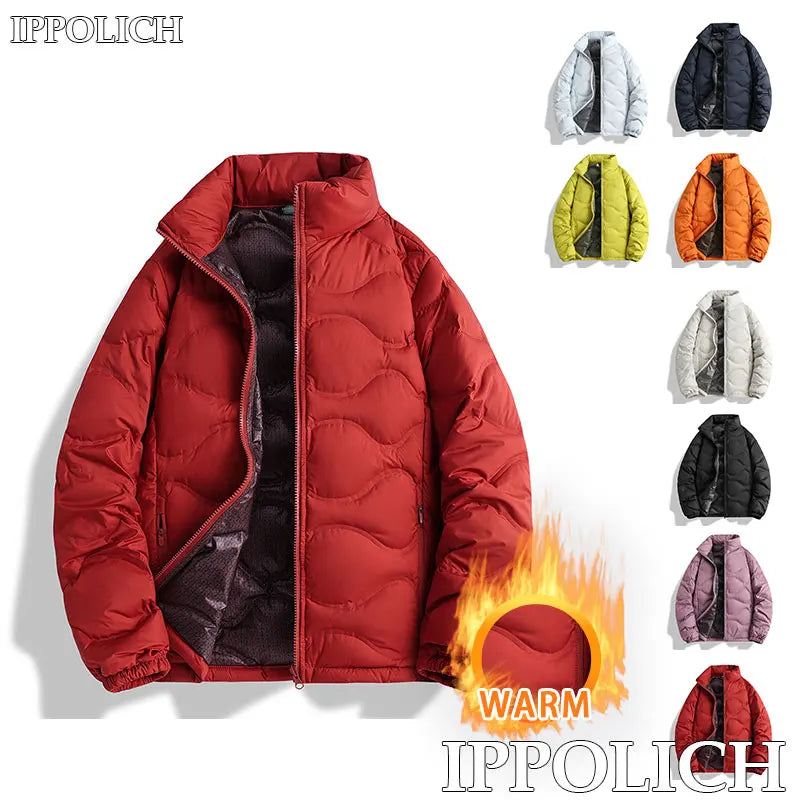 Unisex Fleece Thickened Jacket/ Breathable Warm Sports Jacket/ Autumn and Winter Outdoor Running/ Fitness Stand Collar Sport Jacket