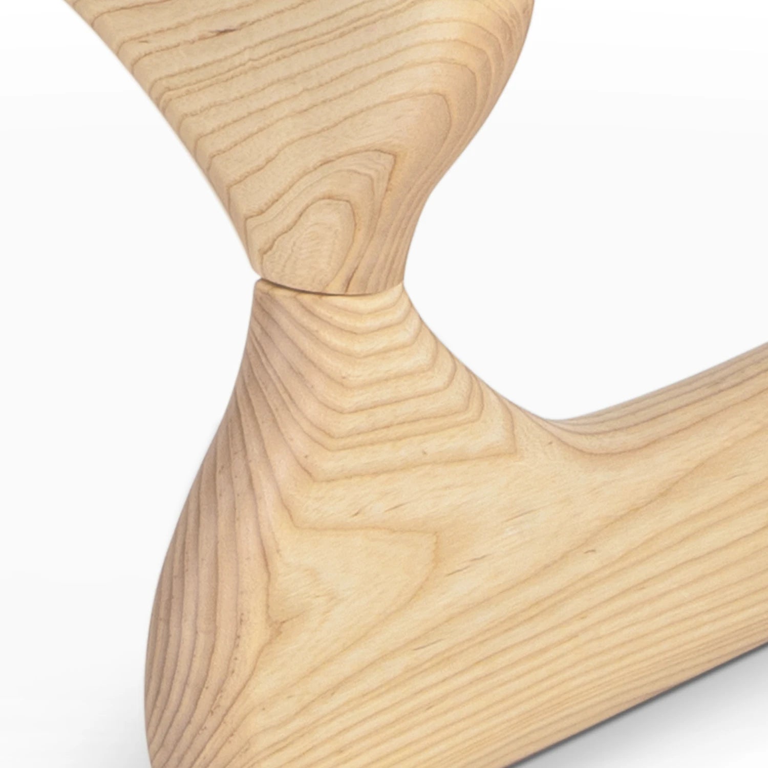 Modern Triangle Glass Coffee Table, Vintage Glass, Wood End Table, Solid Wood Base Coffee Table, for Living Room, Patio