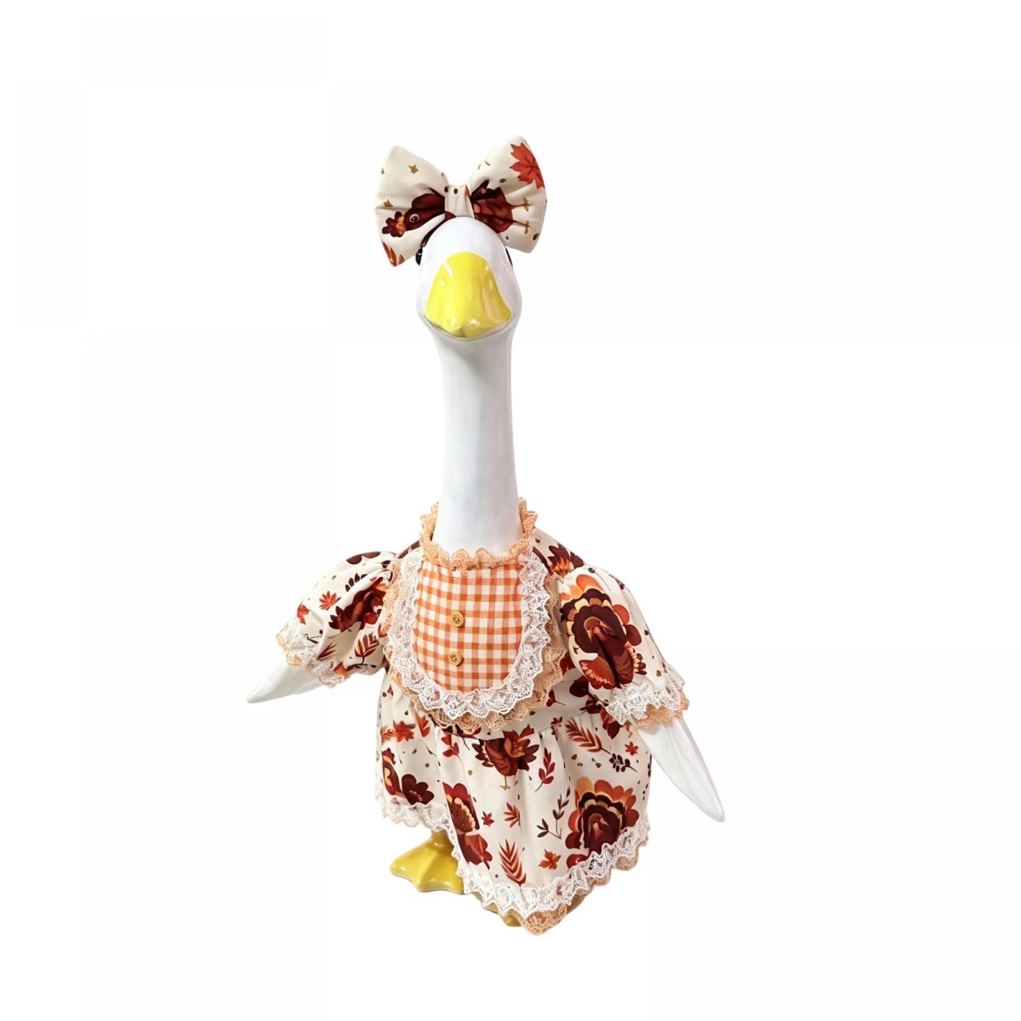 Porch Goose Outfit Outfit Maple Leaf Goose Dress With Goose Thanksgiving Outfit Maple Leaf Print Professional