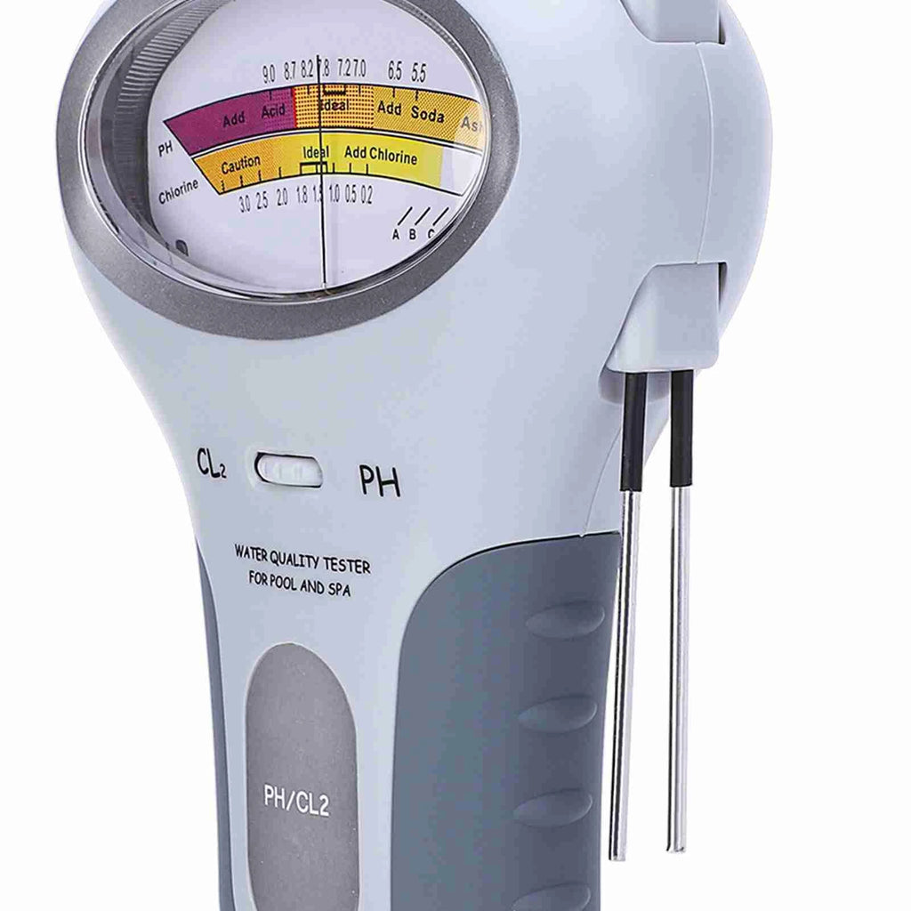 2 in 1 PH Chlorine Meter Chlorine Tester /PH Tester/ Chlorine Water Quality Testing Device/ CL2 Measuring Pool Swimming Accessories