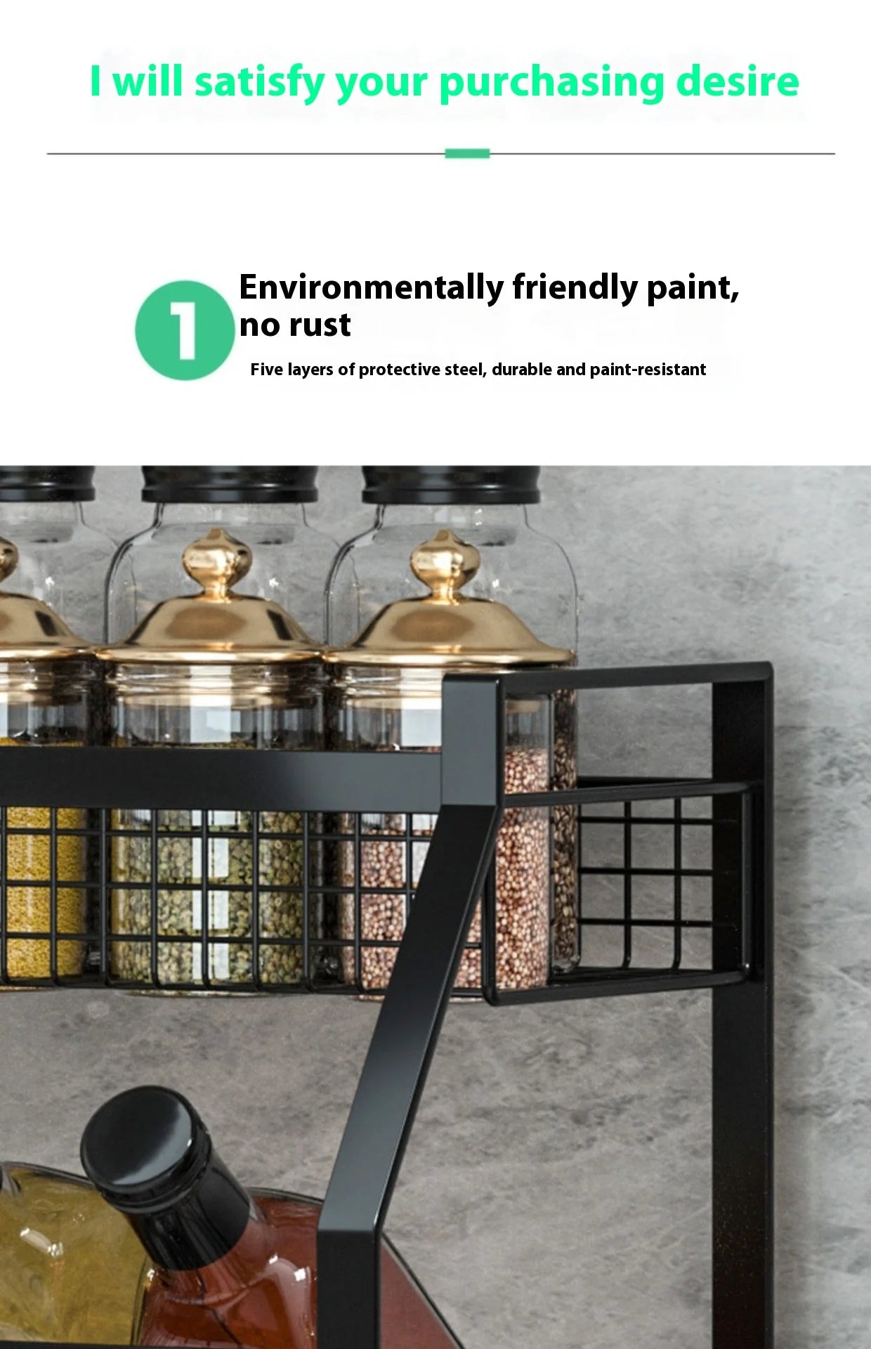 Kitchen Condiment Shelf Multi Tier Drawer Storage Cabinet Basket Organizer Drawer Ideal Countertop Pantry Under The Sink Desktop