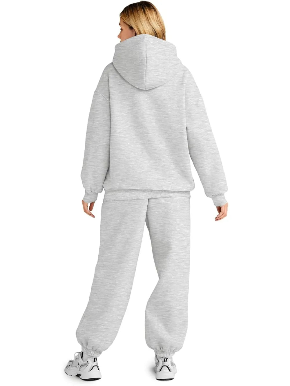 Women's 2-Piece Lounge Hoodie Sweatsuit – Cozy Fall Travel Set