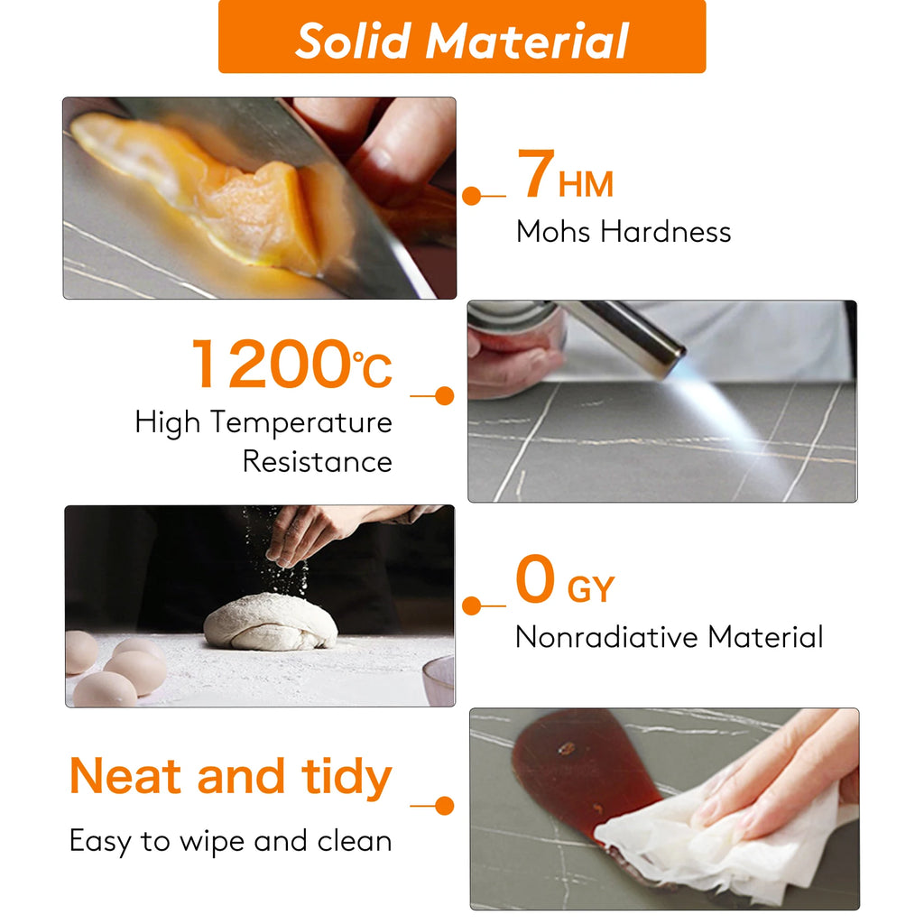 Modern Nesting Round Grey Marble Top Coffee Table Set/ Sintered Stone Table/ Metal Legs Home Furniture