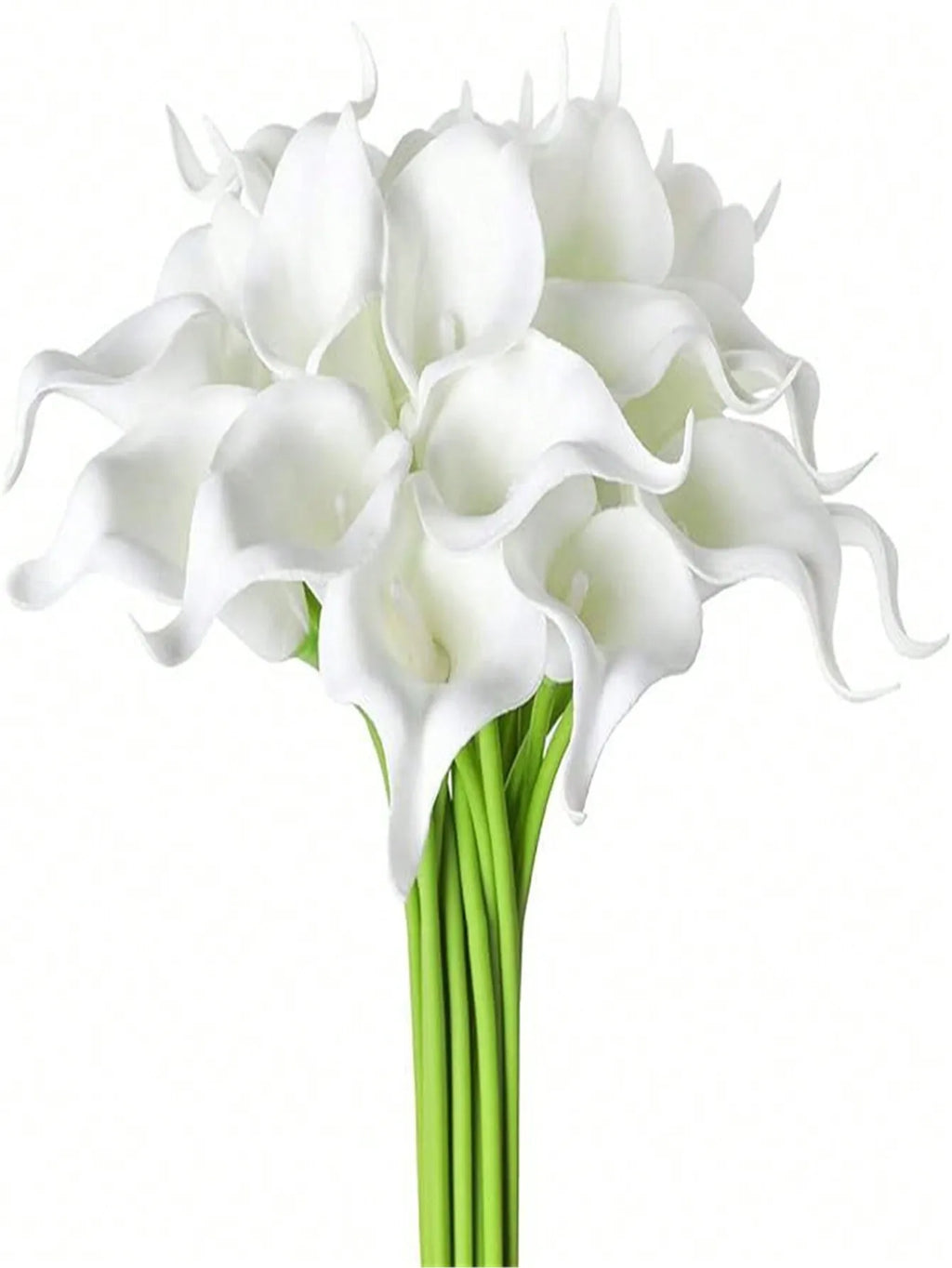 Real Touch Calla Lily Artificial Flowers, Flower Arrangement In Vase Home Decorations/ DIY Wedding Bouquet , Party Wedding Decorations