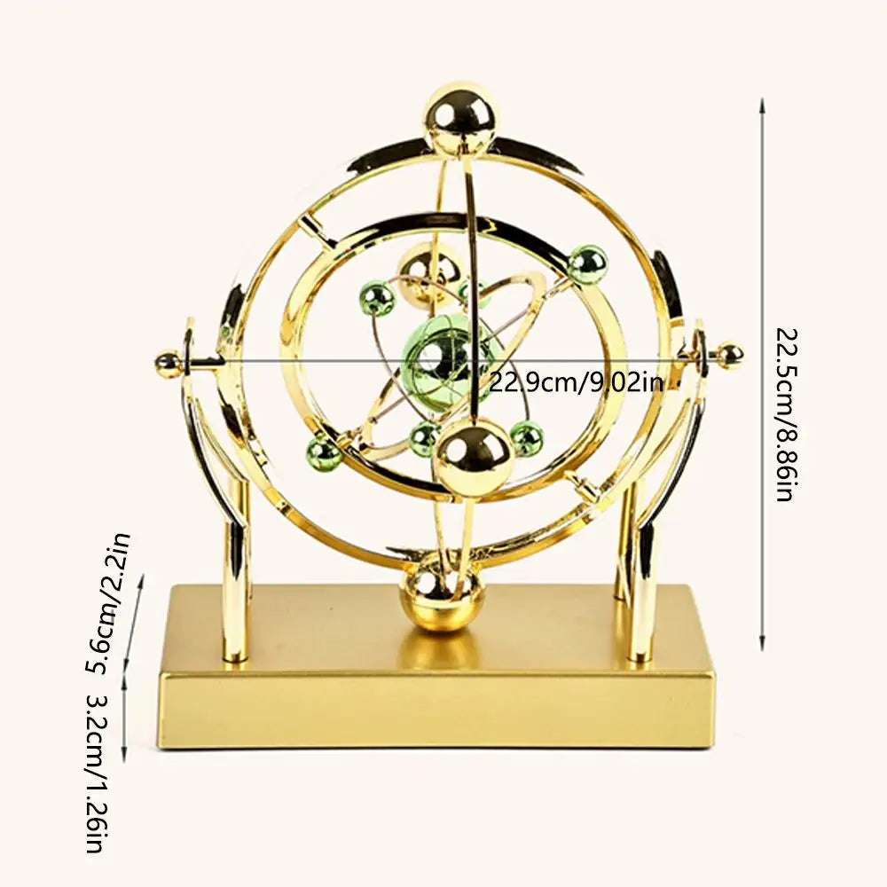 Celestial Orbit Pendulum Perpetual Motion Machine/ Kinetic Art Desk Decor /Astronomy Model/ Craft /Home/ Office /Table Ornament Gift