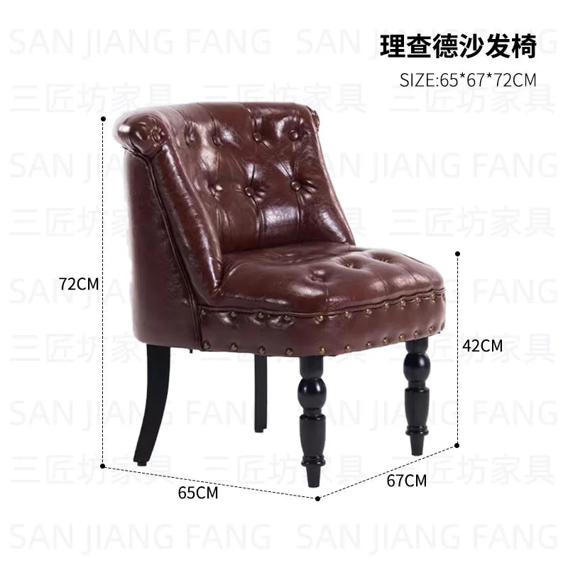 Small Restaurant Commercial Table and Chair Combination Single Chair