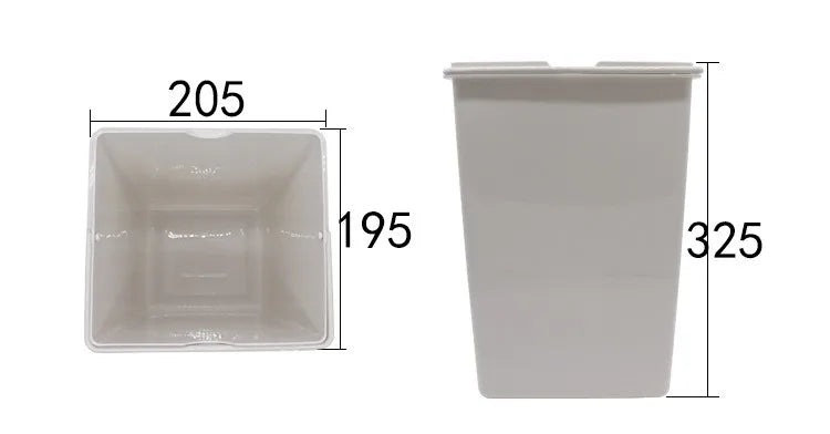 Kitchen Sink Trash Can, Large Kitchen Cabinet Recycle Bin, Food Waste Litter Bins, Dustbin Recycling ,Trash Sorting Home Appliance