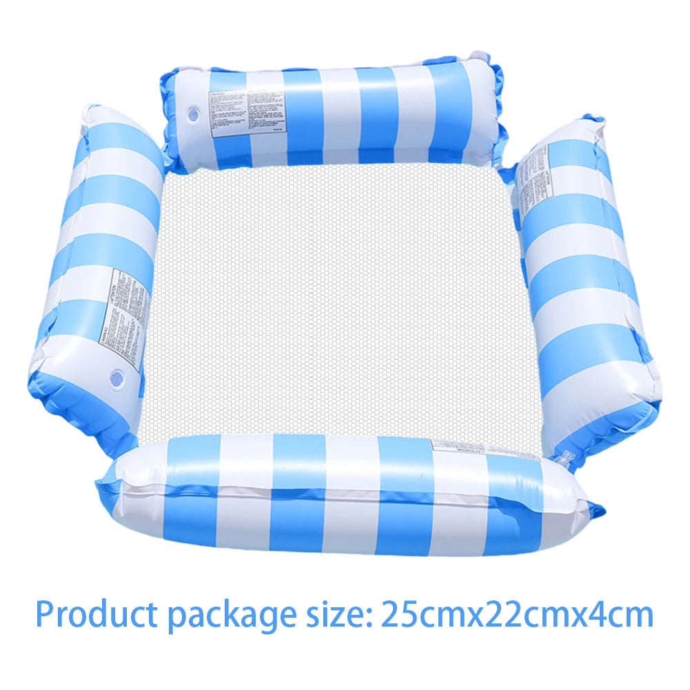 PVC Inflatable Pool Float/ Lounger Chair Swimming Pool/ Floating Water Hammock /Summer Inflatable Sea Mattress /Water Play Equipment