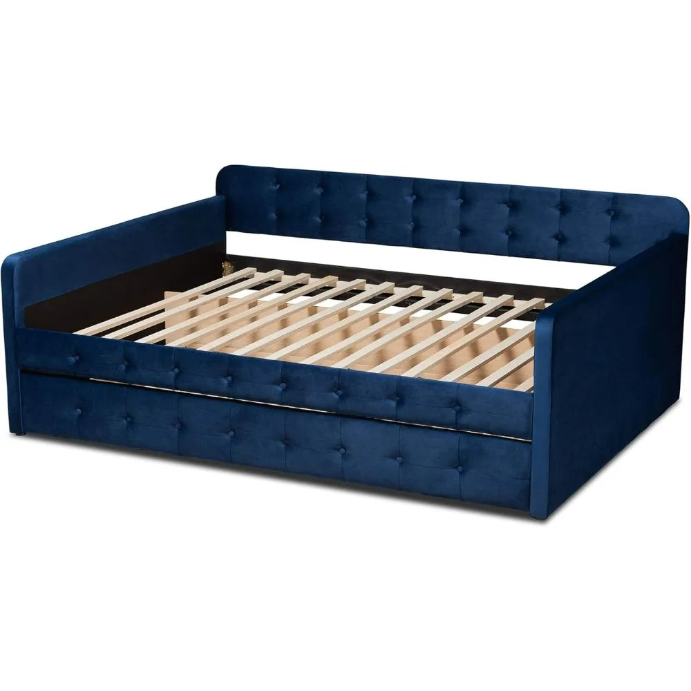 Queen Size Navy Blue Baxton Studio Daybed