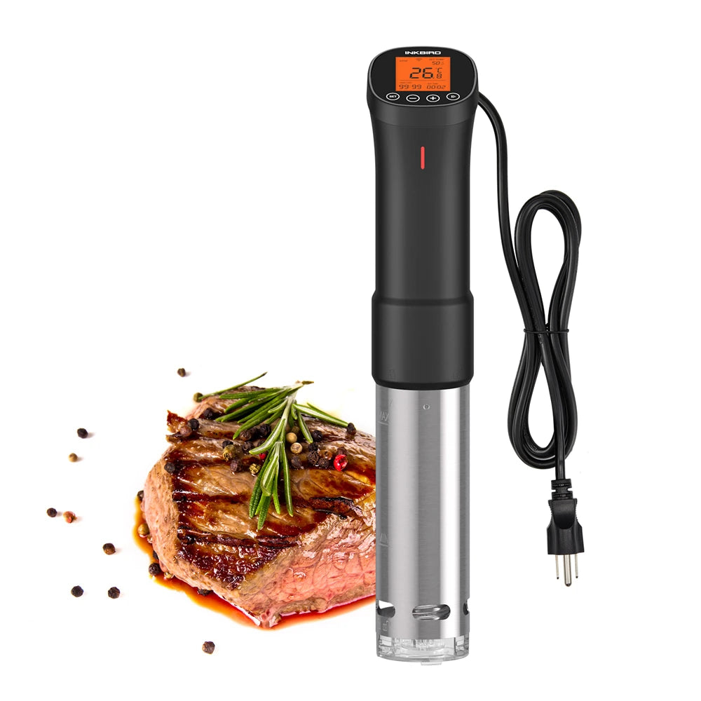 INKBIRD Culinary Sous Vide ISV-200W Wi-Fi Precision Cooker, Powerful & Durable Immersion Circulator with Stainless Steel Components
