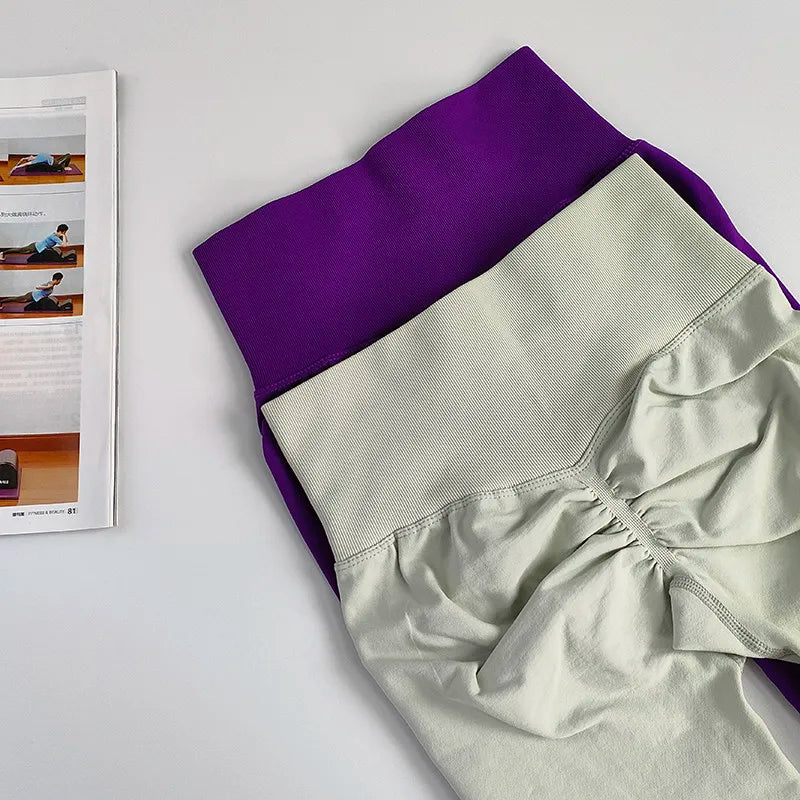 Women's Seamless Yoga Suit/ High Waist Sports Bra/ Leggings/ Gym Set Fitness Suit /Workout Leggings Set/ Pilates Sportswear Outfit