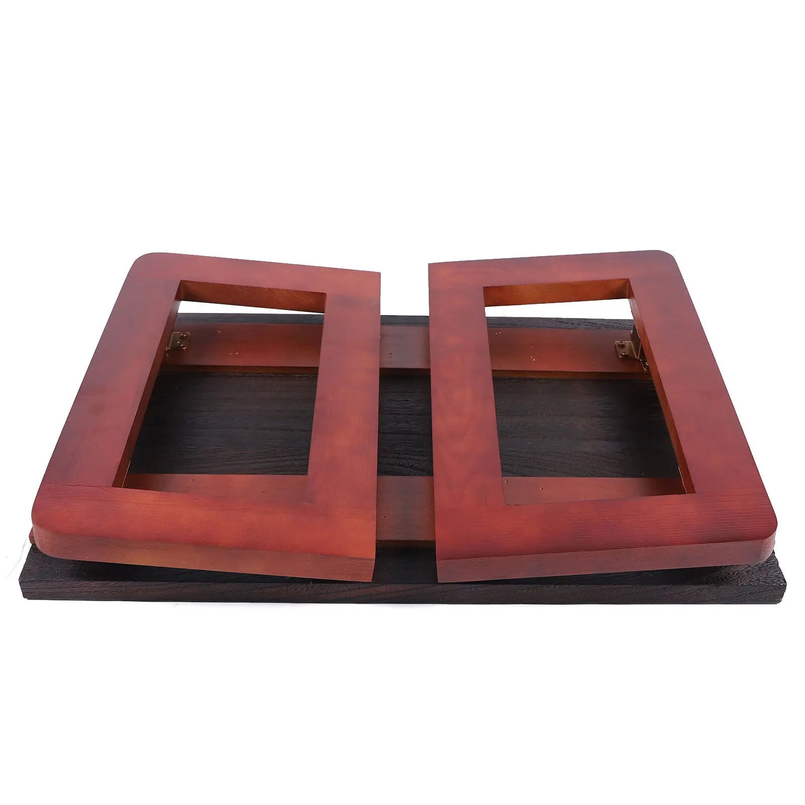 Folding Wooden Coffee Table 60x40x30cm/ Portable Laptop Bed Tray/ Low Tea Table for Picnic Indoor Outdoor Use