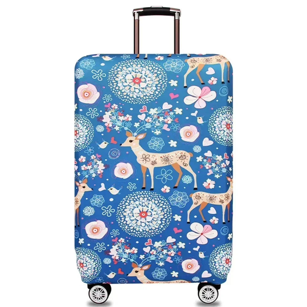 Luggage Covers Protector Travel Luggage Suitcase/ Protective Cover/ Stretch Dust Covers for Travel Accessories Luggage Supplies